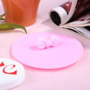 Silicone Leakproof Cup Lids Heat Resistant Reusable Sealed Cover (D)