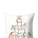 Penguins Printed Pillowcases Decorative Car Cushion Sofa Cover Throw Pillow Case