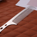 Space Aluminum Anti-static Comb Barber Hairdressing Styling Hair Brush (L) Newly