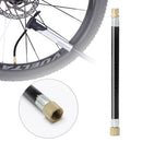 1pc MTB Bike Tire Gas Valve Adapter Inflater Air Pump Extension Pipe Tube Newly