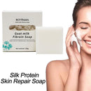 Silk Protein Skin Repair Soaps Silk Essence Soap Oil Sale Bathing 100g V1P3