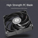 PHANTEKS MG 120/140mm PC Case Cooler Fan 4Pin PWM Heatsink for Computer Chassis