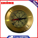 Mini Portable Brass Copper Navigation Compass for Outdoor Camping Activities