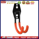 Heavy Duty Screw Installation 2 Hook Hanging Hook Bathroom Organizing Gadget