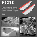 Universal Sun Visor Shade Car Rearview Mirror Rain Cover Rain Eyebrow Protector