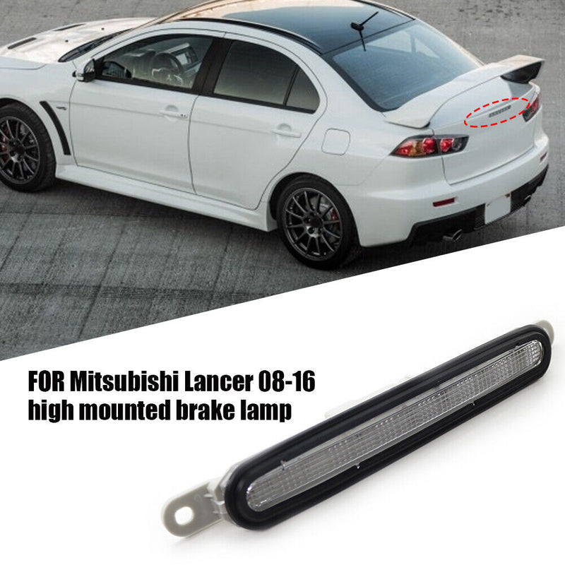 Car LED High Level Stop Lamp for Lancer 08-16 Third Brake Taillight (White)