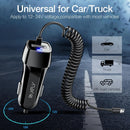 RAXFLY USB Car Charger for Phone Adapter with Micro USB Extension Cable Newly