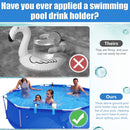 #A 2/4Pcs Plastic Water Cup Hanging Holder Hook Swimming Pool Side Drinks Beer