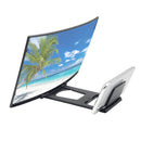 12 inch Curved Mobile Screen Amplifier Rack Movie Video Amplifying Holder Newly