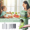 Rotary Cheese Grater - Easy to Use for Nut Fruit Vegetable and Cheese