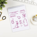Koala Giraffe Penguin Bear Paper Cut Dies Silicone Seal Stamp Mold (C) Newly