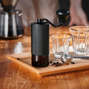 Stainless Steel Burr Manual Coffee Grinder Coffee Bean Mill Adjustable Setting