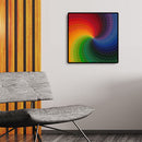 40x50cm Colorful DIY Paint By Numbers Kit Rotating Rainbow Abstract Decor Gift