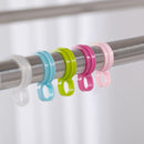 Multifunctional Cross Stitch Windproof Buckle Plastic Color Random (4 Packs)