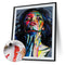 DIY Digital Picture Kit Fashion Girl Frameless Oil Painting By Number Artwork
