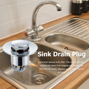 Prevent Clogging Sink Drain Bouncing Plug Washbasin Bathroom Water Stopper Newly