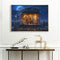 Halloween Pumpkin Canvas Paint By Numbers Oil Hand Painted Drawing Home Decor