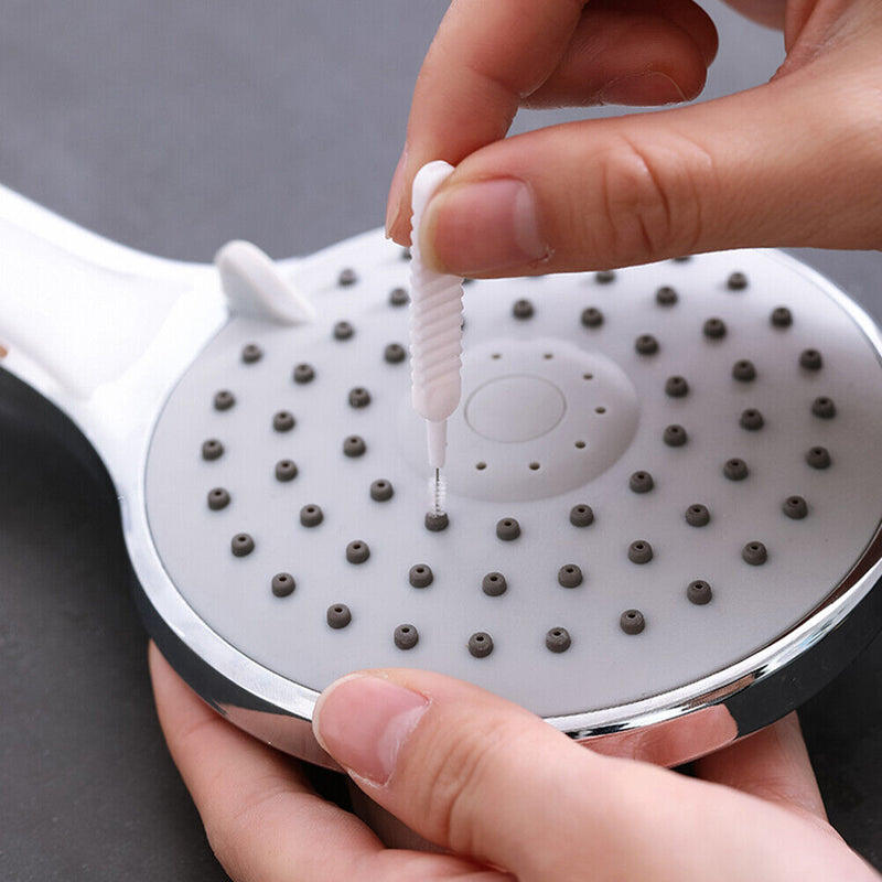 10pcs Anti Clogging Spout Small Brush Bathroom Shower Head Nozzle Cleaning Brush