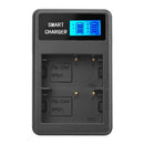 5V 2A Dual Charging Ports Dock Station USB Charger Stand Cable for Canon E