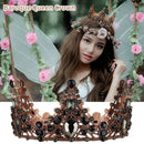 Baroque Queen Crown Wedding Crown Bridal Hair Accessories Women Tiara