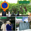 Retractable Clothes Washing Line Outdoor Camping Hanging Laundry Drying Rop