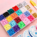 Necklace Jewelry Making Sets Polymer Clay Spacer Beads Bracelet Accessories