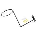 5er Set Motorrad Motorrad Stahlhelm Kleiderbügel Jackenhaken Geschenke Schwarz