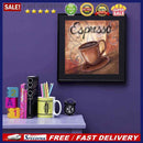 Coffee English 5D Diamond Painting Rhinestone Full Round Drill for Room (B4775)