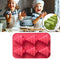 Silicone Christmas Tree Baking Mould DIY Chocolate Cake Tray Ice Wax Molds U3C9