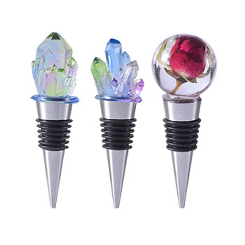 Three-Dimensional Spherical Shaped Silicone Mold & Reusable Stopper (Set 2)