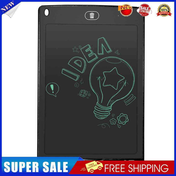 8.5in LCD Digital Writing Tablet Portable Drawing Board (Monochrome Black)