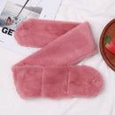 Christmas Gift Cute Kids Scarf Imitation Rabbit Fur Comfortable Neck warmer