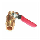 Heavy Duty Brass Ball Valve G1/4 NPT Male to Male Thread-Pipe For Sale Z1E2