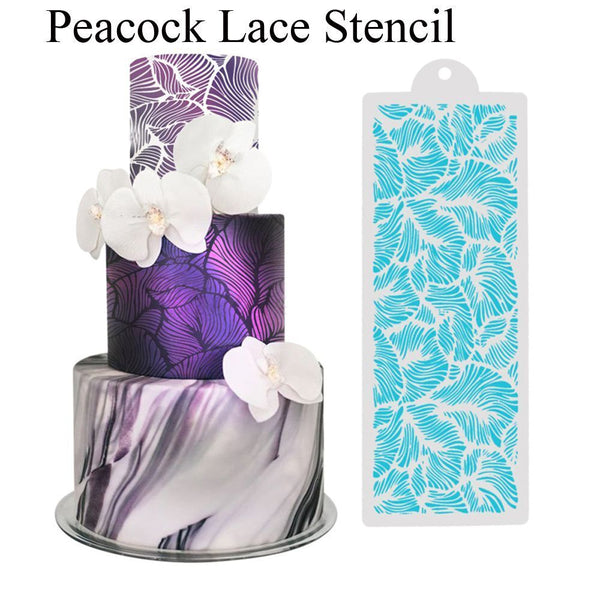 Wedding Supplies Fondant Mold Lace Mold Painting Stencil Cake Decorating Tools
