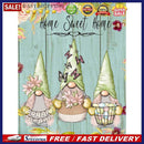 5D DIY Diamond Painting Happy Easter Gnomes Full Round Drill Crafts Mosaic