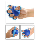 #A Silicone Hand Gripper Strengthener Ball Finger Rehabilitation Trainer Equipme