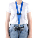 Drone Remote Control Neck Strap Safety Sling Lanyard for DJI FPV (Blue) Newly