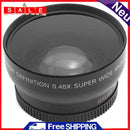 HD 0.45 x 52mm Super Camera Wide Angle Lens with Macro Lens and Carrying Case