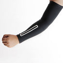Sports Arm Sleeve Running Bike Zip Phone Pocket Arm Guard Cover (Black XL) Newly