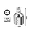 Stainless Steel 1/2 "Big Wrench Socket Head Adapter Converter Sleeve Ratchet
