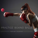 Muay Thai Boxing Ball Increase Reaction Power Hand Eye Tennis Ball with Head
