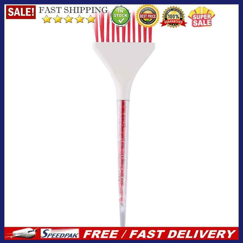 Plastic Hair Dye Brushes Easy Clean Mixing Bowl Home Salon Tinting Hair Brush