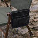 ShineTrip Side Bag Kermit Chair Armrest Storage Bags Outdoor Tools (Black) Newly