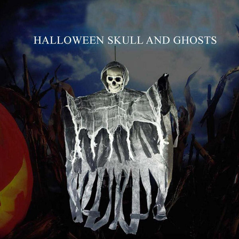 Halloween Props Hanging Skeleton Haunted House Decoration Halloween~
