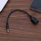 3.5mm Male to USB 2.0 Female Car AUX Stereo Audio Adapter Cable