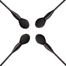 1pc Ratten Cosmetic Brush Soft Wool Powder Blush Brush Makeup Tools (Black)