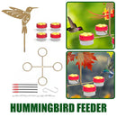 Hummingbird Feeder Kits Floral Pet Bird Feeder Outdoor Removable
