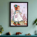 5D Diamond Painting Full Round Drill Cartoon kid Picture of(A2374 ) Newly