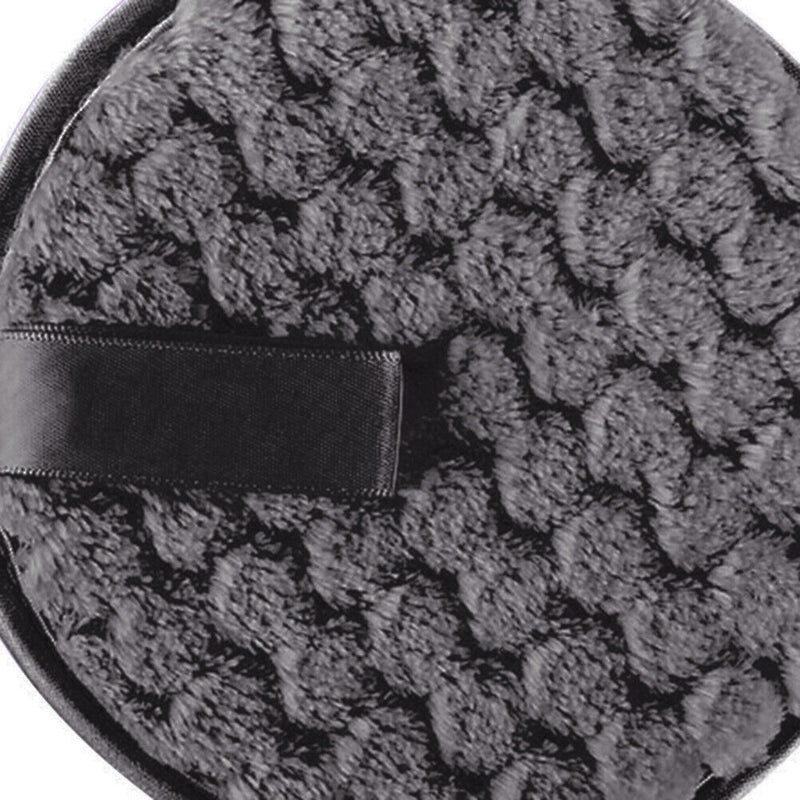 Wash Face Microfiber Puff Double Layer Round Makeup Cleansing Cotton Towel To