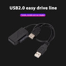 #A Portable Adapter Convenience Converter ABS Mobile Hard Drive for Office Suppl